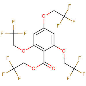 35480-35-4  Benzoik asit, 2,4,6-tris (2,2,2-trifloroetoksi) -, 2,2,2-trifloroetil ester