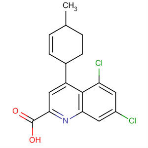 354809-40-8  2-Quinolinecarboxylic acid,5,7-dichloro-1,2,3,4-tetrahydro-4-(4-methylphenyl)-