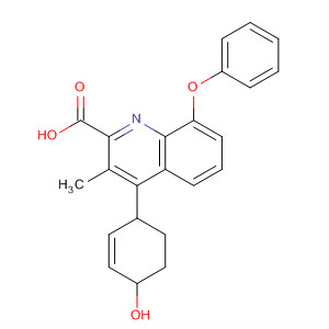 354809-99-7  2-Quinolinecarboxylic acid,1,2,3,4-tetrahydro-4-(4-hydroxyphenyl)-3-methyl-8-phenoxy-