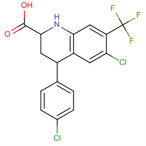 354810-06-3  2-Quinolinecarboxylic acid,6-chloro-4-(4-chlorophenyl)-1,2,3,4-tetrahydro-7-(trifluoromethyl)-