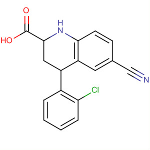 354810-08-5  2-Quinolinecarboxylic acid,4-(2-chlorophenyl)-6-cyano-1,2,3,4-tetrahydro-