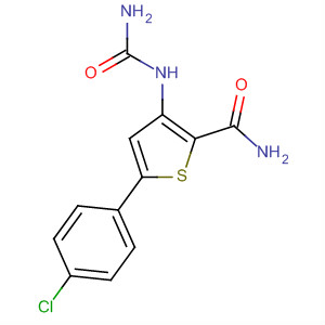 354810-88-1  2-Thiophenecarboxamide,3-[(aminocarbonyl)amino]-5-(4-chlorophenyl)-