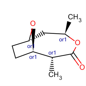 355120-43-3  4,10-Dioxabicyclo[5.2.1]decan-3-one, 2,5-dimethyl-,(1R,2R,5R,7S)-rel-