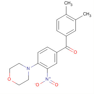 355400-72-5  Methanone, (3,4-dimethylphenyl)[4-(4-morpholinyl)-3-nitrophenyl]-