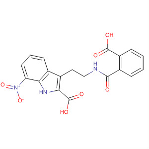 355815-94-0  1H-Indole-2-carboxylic acid,3-[2-[(2-carboxybenzoyl)amino]ethyl]-7-nitro-