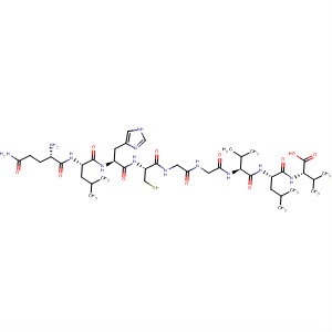 355838-86-7  L-Valine,L-glutaminyl-L-leucyl-L-histidyl-L-cysteinylglycylglycyl-L-valyl-L-leucyl-