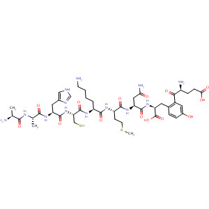 355839-18-8  L-Tyrosine,L-alanyl-L-alanyl-L-histidyl-L-cysteinyl-L-lysyl-L-methionyl-L-asparaginyl-L-a-glutamyl-