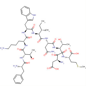 355839-41-7  L-Methionine,L-phenylalanyl-L-threonyl-L-lysyl-L-tryptophyl-L-isoleucyl-L-asparaginyl-L-a-aspartyl-L-threonyl-