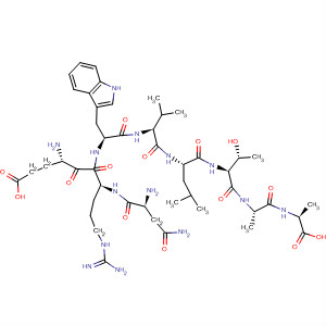 355839-71-3  L-Alanine,L-asparaginyl-L-a-glutamyl-L-arginyl-L-tryptophyl-L-valyl-L-leucyl-L-threonyl-L-alanyl-