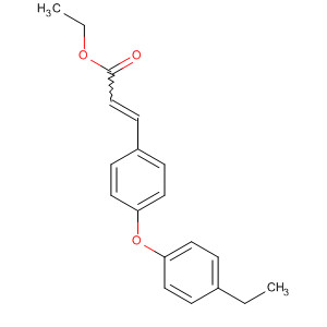 355850-81-6  2-Propenoic acid, 3-[4-(4-ethylphenoxy)phenyl]-, ethyl ester