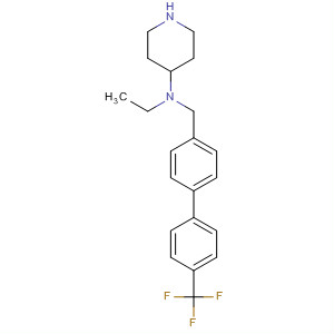 356058-19-0  4-Piperidinamine,1-ethyl-N-[[4'-(trifluoromethyl)[1,1'-biphenyl]-4-yl]methyl]-