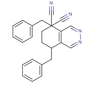 356099-09-7  6,7-Quinoxalinedicarbonitrile, 1,2,3,4-tetrahydro-1,4-bis(phenylmethyl)-