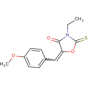 356772-93-5  4-Oxazolidinone, 3-ethyl-5-[(4-methoxyphenyl)methylene]-2-thioxo-