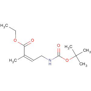 356788-86-8  2-Butenoic acid, 4-[[(1,1-dimethylethoxy)carbonyl]amino]-2-methyl-,ethyl ester, (2Z)-