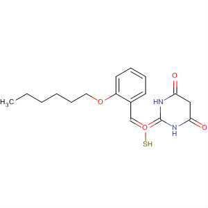 356792-81-9  4,6(1H,5H)-Pyrimidinedione,5-[[4-(hexyloxy)phenyl]methylene]dihydro-2-thioxo-