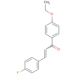 357156-05-9  2-Propen-1-one, 1-(4-ethoxyphenyl)-3-(4-fluorophenyl)-