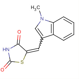 357195-72-3  2,4-Thiazolidinedione, 5-[(1-methyl-1H-indol-3-yl)methylene]-