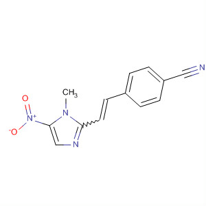 35735-13-8  Benzonitrile, 4-[2-(1-methyl-5-nitro-1H-imidazol-2-yl)ethenyl]-