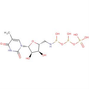 35761-51-4  Thymidine,5'-deoxy-5'-[[hydroxy[[hydroxy(phosphonooxy)phosphinyl]oxy]phosphinyl]amino]-