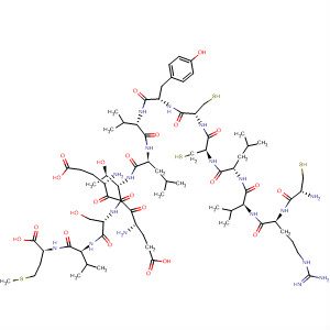 357643-10-8  L-Methionine,L-cysteinyl-L-arginyl-L-valyl-L-leucyl-L-cysteinyl-L-cysteinyl-L-tyrosyl-L-valyl-L-leucyl-L-a-glutamyl-L-a-glutamyl-L-threonyl-L-seryl-L-valyl-