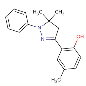 357914-26-2  Phenol, 2-(4,5-dihydro-5,5-dimethyl-1-phenyl-1H-pyrazol-3-yl)-4-methyl-