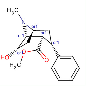 357924-88-0  8-Azabicyclo[3.2.1]octane-2-carboxylic acid,7-hydroxy-8-methyl-3-phenyl-, methyl ester, (1R,2R,3S,5S,7S)-rel-