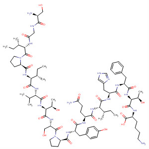 357942-68-8  L-Lysine,L-serylglycyl-L-isoleucyl-L-prolyl-L-isoleucyl-L-valyl-L-threonyl-L-seryl-L-prolyl-L-tyrosyl-L-glutaminyl-L-isoleucyl-L-histidyl-L-phenylalanyl-L-threonyl-