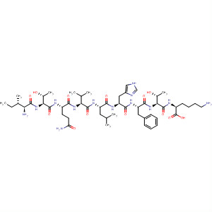 357943-87-4  L-Lysine,L-isoleucyl-L-threonyl-L-glutaminyl-L-valyl-L-leucyl-L-histidyl-L-phenylalanyl-L-threonyl-