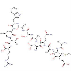 358617-01-3  L-Arginine,L-alanyl-L-a-glutamyl-L-methionyl-L-alanyl-L-a-aspartyl-L-glutaminyl-L-alanyl-L-seryl-L-alanyl-L-tryptophyl-L-leucyl-L-threonyl-