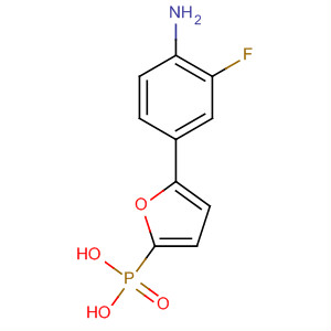 358670-84-5  Phosphonic acid, [5-(4-amino-3-fluorophenyl)-2-furanyl]-