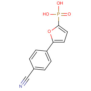 358670-89-0  Phosphonic acid, [5-(4-cyanophenyl)-2-furanyl]-