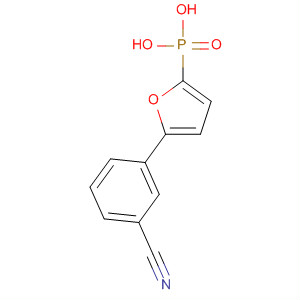 358670-90-3  Phosphonic acid, [5-(3-cyanophenyl)-2-furanyl]-