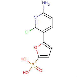 358670-94-7  Phosphonic acid, [5-(6-amino-2-chloro-3-pyridinyl)-2-furanyl]-