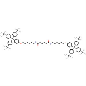 359014-81-6  Hexanediamide,N,N'-bis[6-[4-[tris[4-(1,1-dimethylethyl)phenyl]methyl]phenoxy]hexyl]-