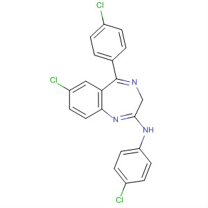 359406-33-0  3H-1,4-Benzodiazepin-2-amine, 7-chloro-N,5-bis(4-chlorophenyl)- 359406-33-0  3H-1,4-Benzodiazepin-2-amine, 7-chloro-N,5-bis(4-chlorophenyl)-