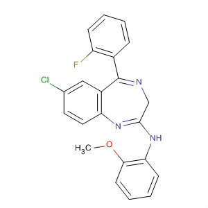 359406-36-3  3H-1,4-Benzodiazepin-2-amine,7-chloro-5-(2-fluorophenyl)-N-(2-methoxyphenyl)- 359406-36-3  3H-1,4-Benzodiazepin-2-amine,7-chloro-5-(2-fluorophenyl)-N-(2-methoxyphenyl)-