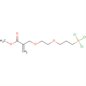 359630-86-7  2-Propenoic acid, 2-[[2-[3-(trichlorosilyl)propoxy]ethoxy]methyl]-, methylester