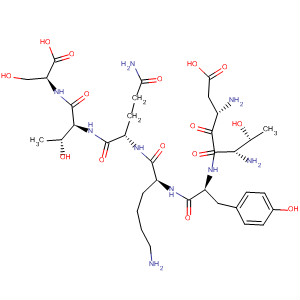 359822-73-4  L-Serine, L-a-aspartyl-L-threonyl-L-tyrosyl-L-lysyl-L-glutaminyl-L-threonyl-