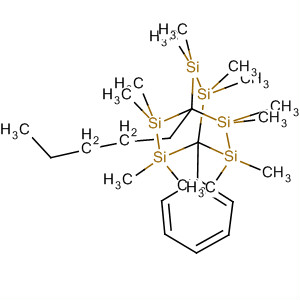360062-39-1  2,3,5,6,7,8-Hexasilabicyclo[2.2.2]octane,2,2,3,3,5,5,6,6,7,7,8,8-dodecamethyl-1-pentyl-4-phenyl-