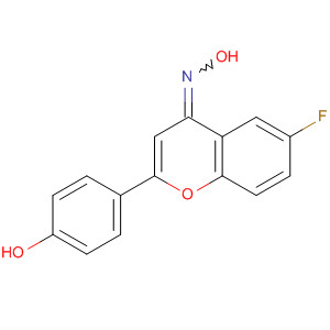 321976-79-8  4H-1-Benzopyran-4-one, 6-fluoro-2-(4-hydroxyphenyl)-, oxime