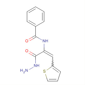 322665-85-0  2-Propenoic acid, 2-(benzoylamino)-3-(2-thienyl)-, hydrazide