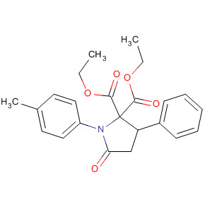 32285-86-2  2,2-Pyrrolidinedicarboxylic acid, 1-(4-methylphenyl)-5-oxo-3-phenyl-,diethyl ester