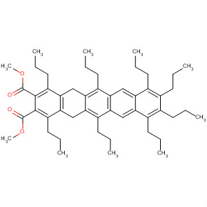 323585-80-4  2,3-Pentacenedicarboxylic acid,5,14-dihydro-1,4,6,8,9,10,11,13-octapropyl-, dimethyl ester