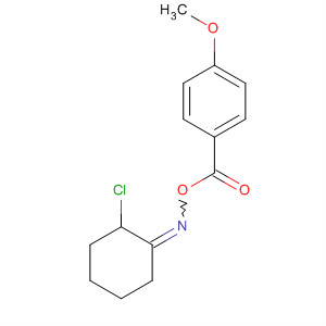 32372-21-7  Cyclohexanone, 2-chloro-, O-(4-methoxybenzoyl)oxime