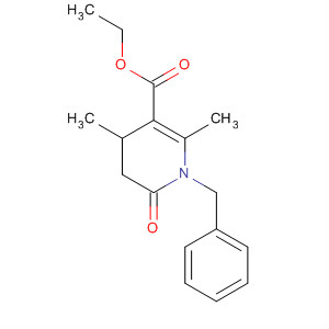 32402-73-6  3-Pyridinecarboxylic acid,1,4,5,6-tetrahydro-2,4-dimethyl-6-oxo-1-(phenylmethyl)-, ethyl ester