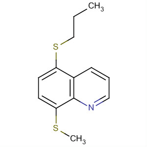 32433-53-7  Quinoline, 8-(methylthio)-5-(propylthio)-