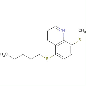 32433-55-9  Quinoline, 8-(methylthio)-5-(pentylthio)-