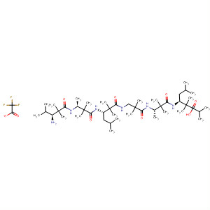 325727-05-7  4,8,12,16,20-Pentaazapentacosanoic acid,23-amino-2,2,6,6,7,10,10,14,14,18,18,19,22,22,24-pentadecamethyl-11-(1-methylethyl)-3,15-bis(2-methylpropyl)-5,9,13,17,21-pentaoxo-,(3S,7S,11S,15S,19S,23S)-, mono(trifluoroacetate) 325727-05-7  4,8,12,16,20-Pentaazapentacosanoic acid,23-amino-2,2,6,6,7,10,10,14,14,18,18,19,22,22,24-pentadecamethyl-11-(1-methylethyl)-3,15-bis(2-methylpropyl)-5,9,13,17,21-pentaoxo-,(3S,7S,11S,15S,19S,23S)-, mono(trifluoroacetate)