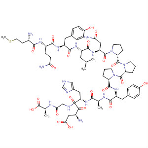 325808-08-0  L-Alanine,L-methionyl-L-glutaminyl-L-tyrosyl-L-leucyl-L-asparaginyl-L-prolyl-L-prolyl-L-prolyl-L-tyrosyl-L-alanyl-L-a-aspartyl-L-histidylglycyl-