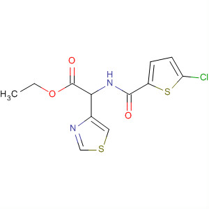 325987-21-1  4-Thiazoleacetic acid, 2-[[(5-chloro-2-thienyl)carbonyl]amino]-, ethylester